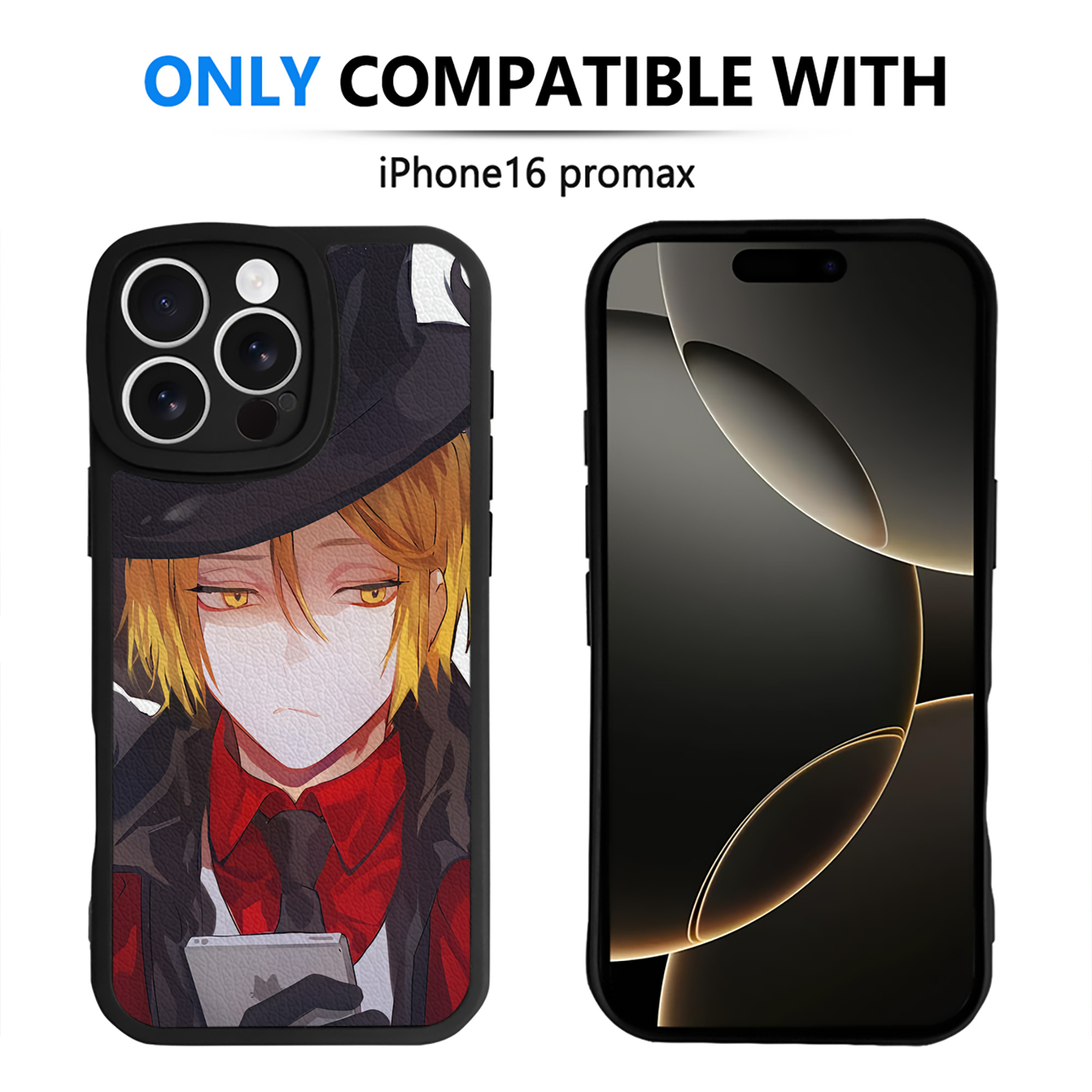 （画像用） ハイキュー!! Haikyu!! 【iPhone 16シリーズ対応】シリコンスマホケース（レザー調） 材質：シリコン